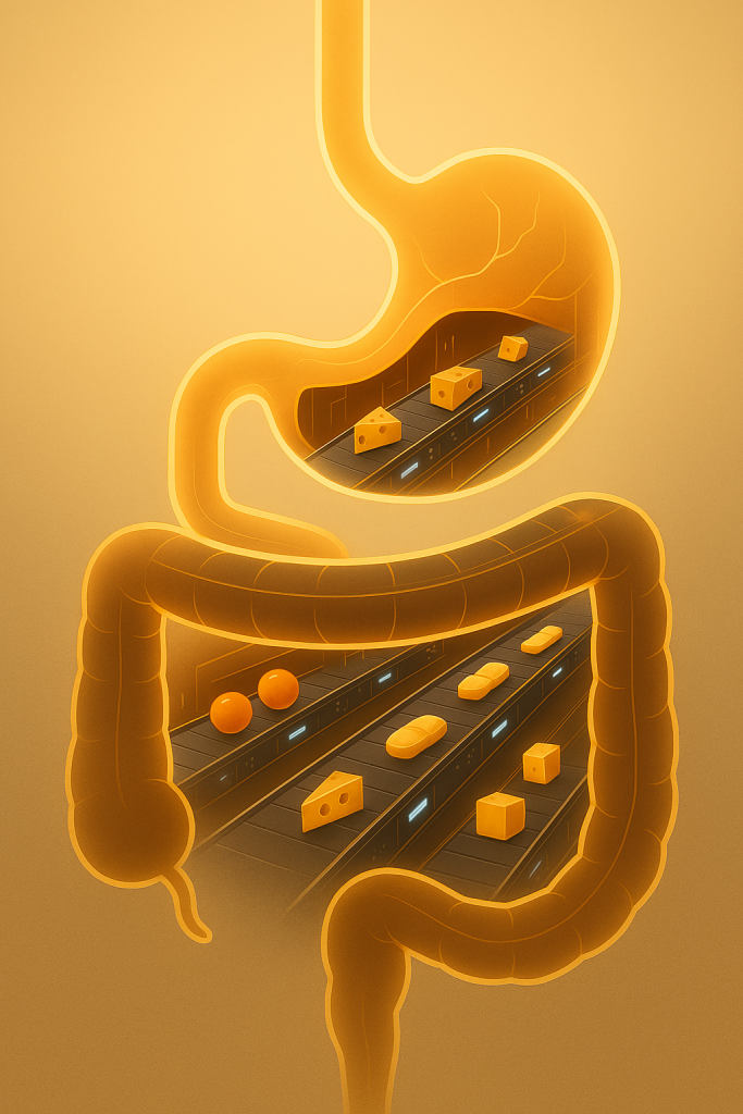 الجهاز الهضمي (مركز الفرز والفولفيلمنت)
