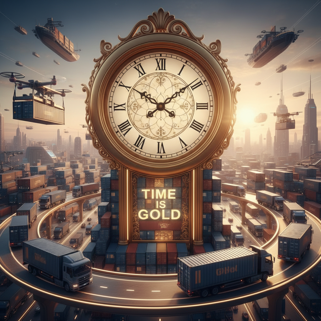 الوقت أثمن من الذهب
